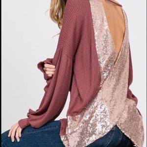 Open back waffle top